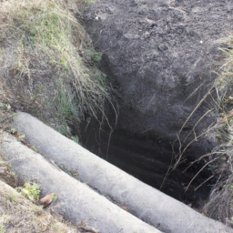 Désinstallation de Fosse Toutes Eaux : Préparation du Terrain et Sécurisation du Site Eragny